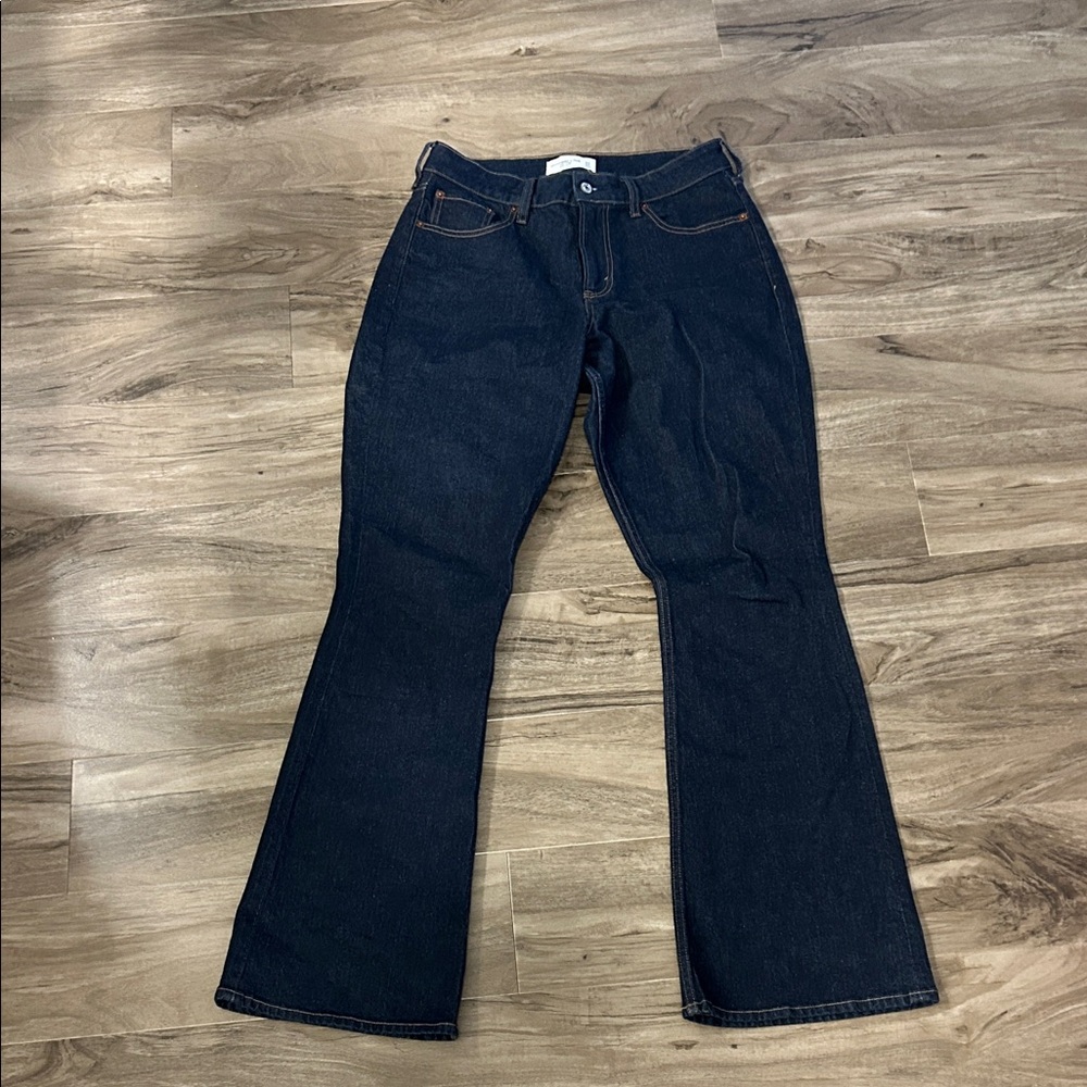 Abercrombie & Fitch Curve Love High Rise Bootcut Jean